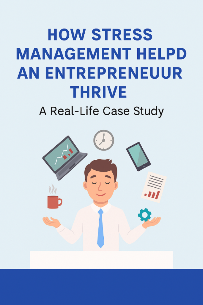 Introduction: Why Stress Management Matters More Than Ever
In today’s environment, entrepreneurs are constantly juggling multiple roles, deadlines, and expectations. While the hustle is glorified, it often comes at the cost of mental and physical health. Chronic stress doesn’t just affect your mood – it eats away at your creativity, productivity, and overall well-being. This case study highlights how one entrepreneur, Aisha, turned her life around using a stress management plan that anyone can adopt.
 
Meet Aisha: The Classic Case of the Overwhelmed Entrepreneur
Aisha is a passionate startup founder with a strong vision. Like many entrepreneurs, she wore multiple hats: CEO, marketer, strategist, and problem-solver. Her dedication was admirable, but it came at a cost.
The Challenge:
Despite her enthusiasm and drive, Aisha faced:
•	Chronic fatigue
•	Constant anxiety
•	Difficulty making decisions
•	Struggles with work-life balance
The Breaking Point:
Eventually, her stress began to affect her performance:
•	Productivity sharply declined
•	Burnout symptoms emerged
•	Creativity and decision-making abilities suffered
Aisha knew something had to change.
The Turning Point: Discovering Stress Management
Rather than waiting for a breakdown, Aisha decided to proactively take control. She signed up for a structured Stress Management Workshop, where she learned that managing stress isn’t just about reducing workload. It’s about changing your relationship with stress.
The Stress Management Plan She Followed:
1.	Cognitive Restructuring: Reframing negative, stress-inducing thoughts
2.	Reality-Check Techniques: Challenging unhelpful beliefs that created mental pressure
3.	Mindfulness & Breathing Exercises: Practicing daily moments of calm
4.	Setting Boundaries: Creating a structured work schedule and learning to say no
These small shifts had a massive impact.
The Results: A Powerful Transformation
Within weeks of consistent effort, Aisha noticed a remarkable transformation:
•	Increased mental clarity and motivation
•	Better emotional resilience
•	Sharper decision-making skills
•	A healthier and more sustainable work-life balance
Her Key Realization:
“I realized stress isn’t just about workload – it’s about how I perceive and respond to it.”
Why This Workshop Could Be a Game-Changer for You Too
Stress is inevitable, especially if you're driven and ambitious. But how you manage it can make or break your career. This workshop is designed not just to help you manage stress, but to help you harness it to your advantage.
What You’ll Learn:
•	Daily habits to build long-term emotional resilience
•	How your thoughts shape your stress response?
•	Practical techniques for boosting productivity and creativity
•	Proven tools to reclaim your energy and focus
If Aisha could turn her stress into success, so can you.
________________________________________
Join Our Stress Management Workshop
Transform how you handle pressure, enhance your productivity, and reclaim your peace of mind. This is not just a workshop; it’s an investment in your personal and professional success.
Contact Us Today: 📞 +91 99105 52928
📩 contact@sanaroohealthcare.com
________________________________________
FAQs
1.	Who is this workshop for?
Anyone feeling overwhelmed by stress – entrepreneurs, professionals, students, or homemakers. If you want to gain better control over your emotions and productivity, this is for you.
2.	Do I need prior knowledge or experience?
No. This workshop is designed for everyone, regardless of background or experience.
3.	What makes this workshop different?
It focuses on actionable, science-backed tools you can use immediately – not just theory.
4.	Is it an in-person or online workshop?
Both options are available! Join from the comfort of your home or attend in-person to get the full experience.
________________________________________
Ready to Thrive Like Aisha? Let’s start the journey together. Visit: www.sanaroohealthcare.com